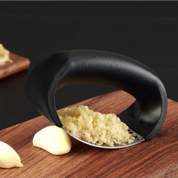 Stainless Steel Garlic Press | Easy Crush & Mince Tool