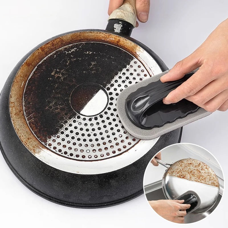 Power Scrub Sponge Brush | Rust & Stain Cleaner