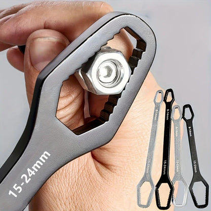 Double-Head Adjustable Wrench | 3–17mm Repair Tool