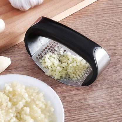 Stainless Steel Garlic Press | Easy Crush & Mince Tool