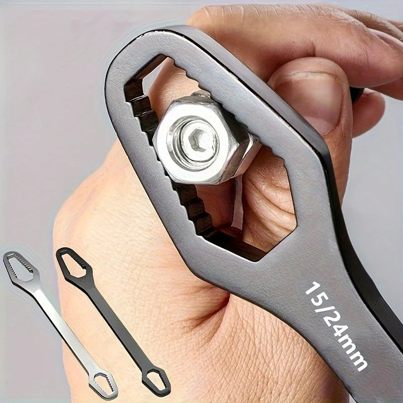 Double-Head Adjustable Wrench | 3–17mm Repair Tool