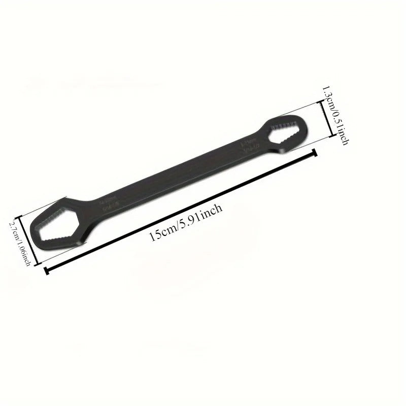 Double-Head Adjustable Wrench | 3–17mm Repair Tool