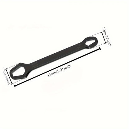 Double-Head Adjustable Wrench | 3–17mm Repair Tool