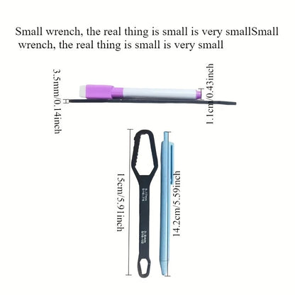 Double-Head Adjustable Wrench | 3–17mm Repair Tool