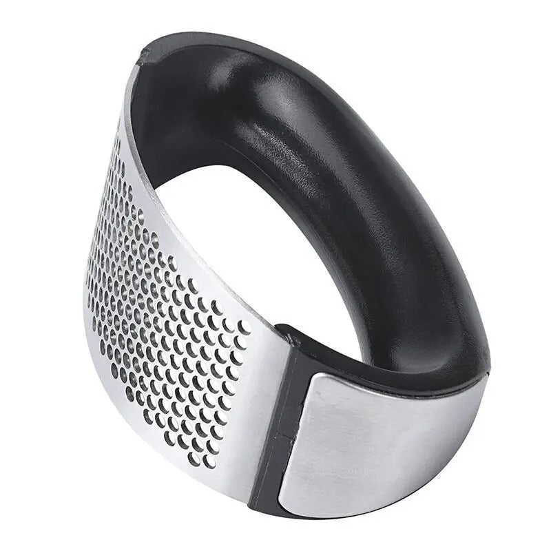 Stainless Steel Garlic Press | Easy Crush & Mince Tool