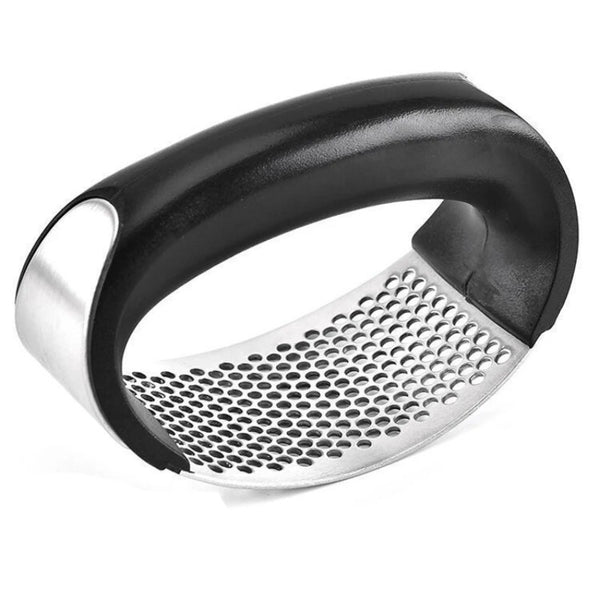 Stainless Steel Garlic Press | Easy Crush & Mince Tool