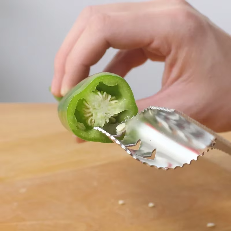 Stainless Steel Chili Corer | Seed Remover Tool