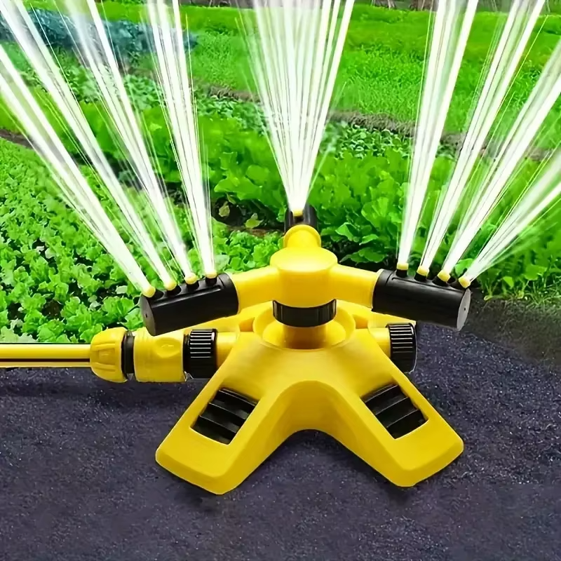 Automatic 360° Sprinkler Head | 3-Arm Rotating