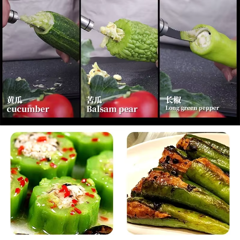Stainless Steel Chili Corer | Seed Remover Tool